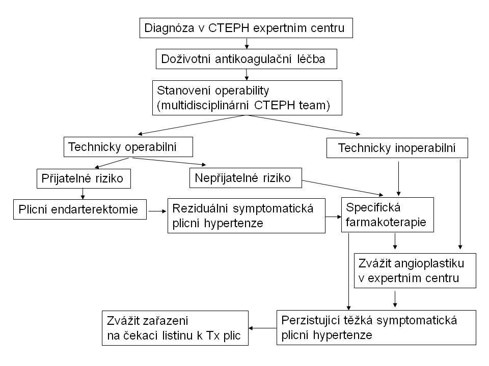 plicní arteriální hypertenze léčba